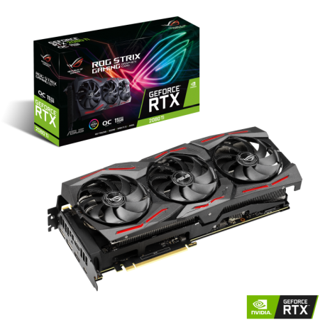 ASUS VGA 11GB RTX2080Ti STRIX O11G 2xDP/2xH/USB-C