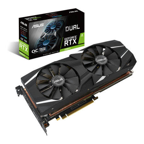 ASUS VGA 11GB RTX2080Ti DUAL OC 3xDP/H