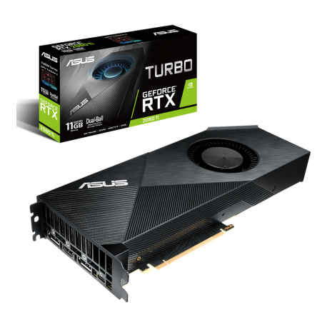 ASUS VGA 11GB RTX2080Ti TURBO 3xDP/H