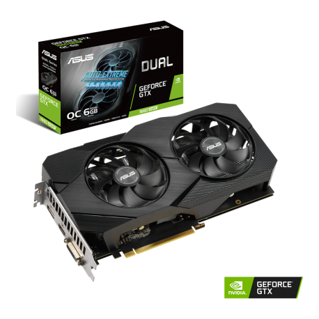 ASUS VGA 6GB GTX1660 SUPER DUAL O6G EVO DP/H/DVI