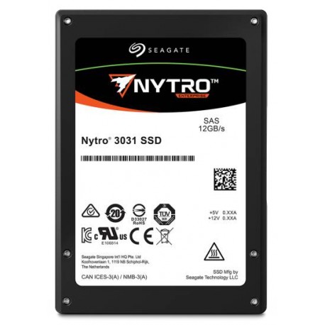 Dysk SSD Seagate Nytro 331 960GB SAS 12Gb/s 15mm 1DWPD