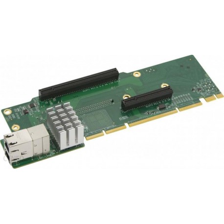 2U Ultra Riser 4-port GbE. Intel i350 (For Integration Only)