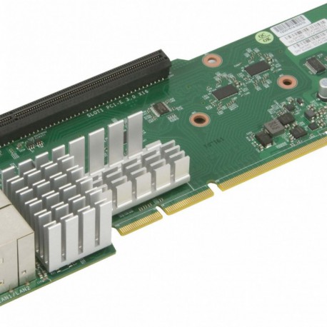 2U Ultra Riser with 4 10Gbase-T and 6 NVMe ports. Intel X550