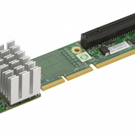 1U Ultra Riser with 2 10Gbase-T and 6 NVMe ports