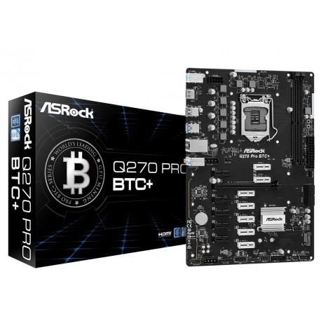 Płyta główna ASRock Q270 PRO BTC+ S1151 DDR4