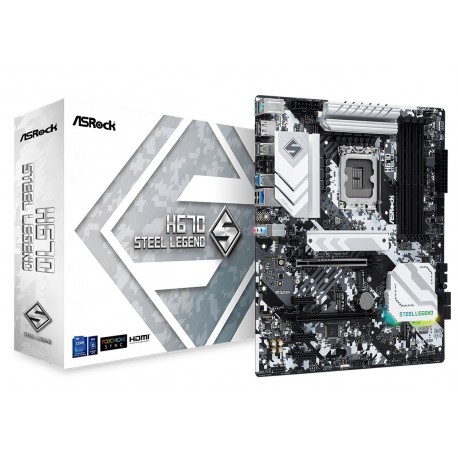 Asrock H670 Stahllegende Motherboard