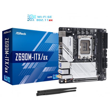 Asrock Motherboard Z690M-ITX/AX