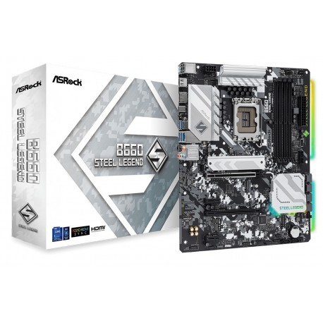 Asrock B660 Stahllegende Motherboard