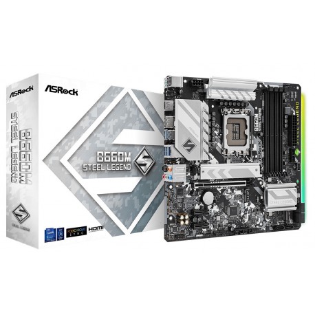 Asrock B660m Stahllegende Motherboard