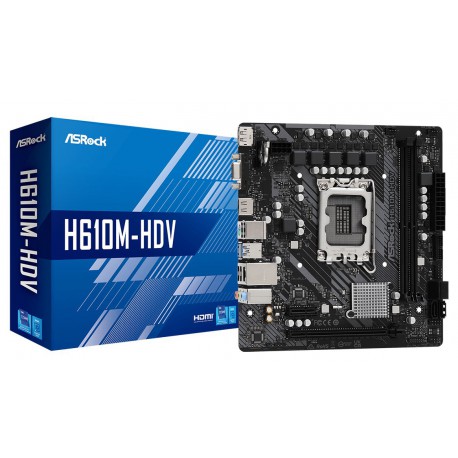 ASROCK H610M-HDV Motherboard