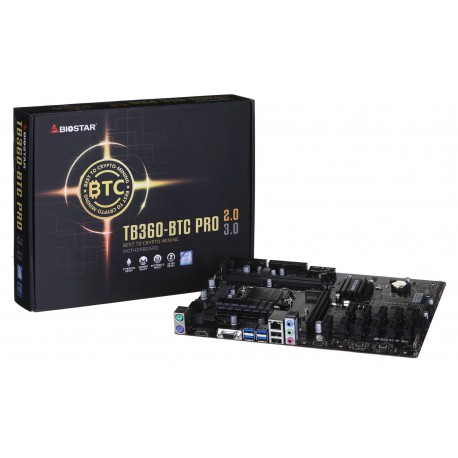 Biostar Motherboard TB360-BTC Pro 3.0