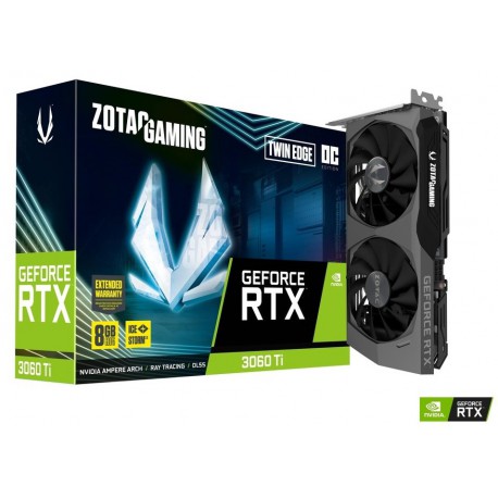 ZOTAC GAMING GeForce RTX 3060 Ti Twin Edge OC LHR 8GB GDDR6