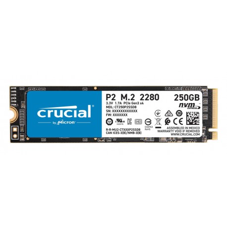 Entscheidender P2 250 GB SSD M.2 NVME PCIE