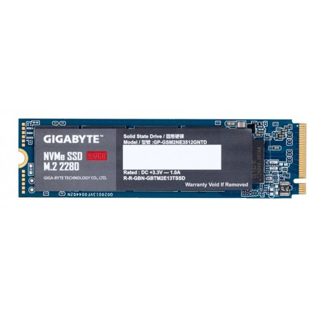 Gigabyte 512GB M.2 NVME PCIE SSD