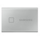 Samsung T7 Touch 500 GB USB 3.2 Gen2 Silber SSD SSD