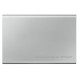 Samsung T7 Touch 500 GB USB 3.2 Gen2 Silber SSD SSD