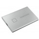 Samsung T7 Touch 500 GB USB 3.2 Gen2 Silber SSD SSD