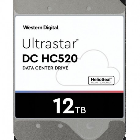 Festplatte HDD WD Ultrastar DC HC520 (He12) 12TB 3.5" SAS 3 (HUH721212AL5204)