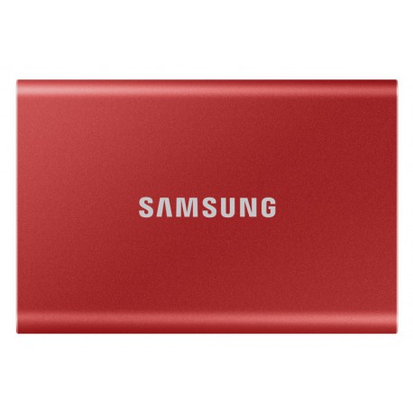 Dysk zewnętrzny SSD Samsung T7 2TB USB 3.2 Gen2 Czerwony