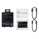 Samsung T7 Touch 2 TB USB 3.2 Gen2 Black External SSD