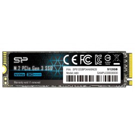 Dysk SSD Silicon Power P34A60 512GB M.2 NVMe PCIe