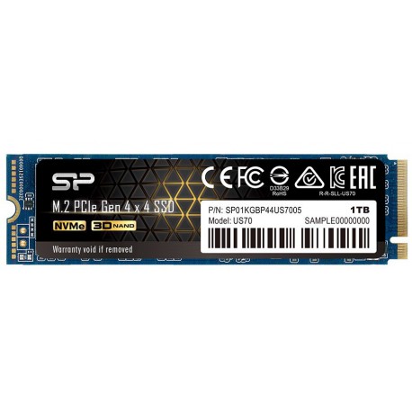 SSD Silicon Power PU44US70 1TB M.2 NVME PCIE