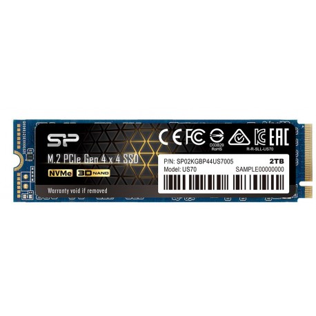 SSD Silicon Power PU44US70 2TB M.2 NVME PCIE