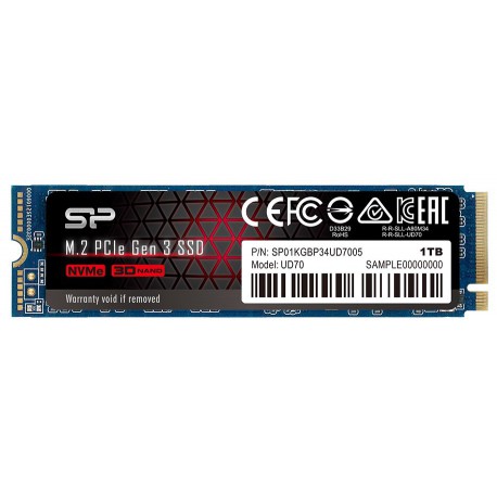 SSD Silicon Power UD70 1TB M.2 NVME PCIE