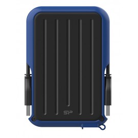 Dysk zewnętrzny HDD Silicon Power Armor A66 4TB 2.5" IPX4 czarno-niebieski