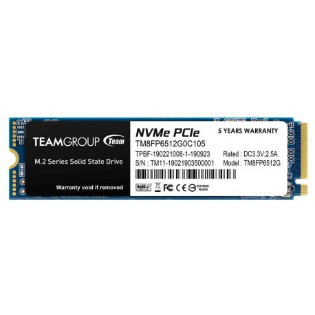 Teamgroup SSD MP33 512GB M.2 PCIE NVME