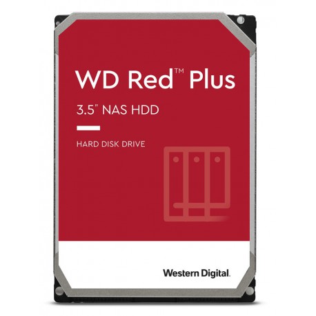 HDD WD rot plus 12 TB 3,5 "SATA III 7200 U / min.