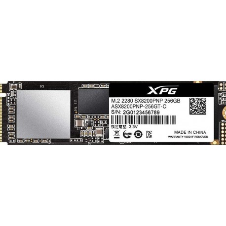 Festplatte ADATA SX8200 PRO ASX8200PNP-256GT-C (256 GB M.2 PCIe NVMe 3.0 x4)