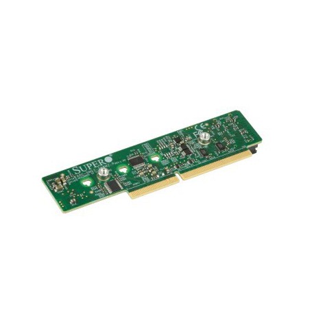 Supermicro 2x M.2 SATA oder NVME AOC-SMG3-2H8M2 Support-Karte