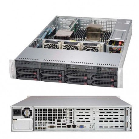 Supermicro CSE-825TQC-600WB Gehäuse