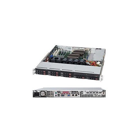 Supermicro CSE -13TQ -600CB -Gehäuse