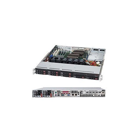 Supermicro CSE -13TQ -R500CB Gehäuse