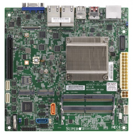 Supermicro MBD-A3SEV-4C-LN4 Motherboard