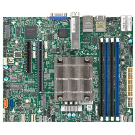 Supermicro MBD-X12SDV-4C-SP6F Motherboard