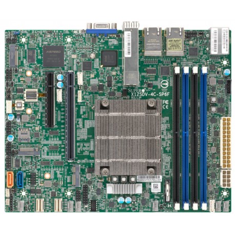 Supermicro MBD-X12SDV-8C-SP6F Motherboard