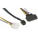 Minisas HD SFF-8643 Kabel zu U2.PCIE SFF-8639 55cm Supermicro CBL-SAST-0957