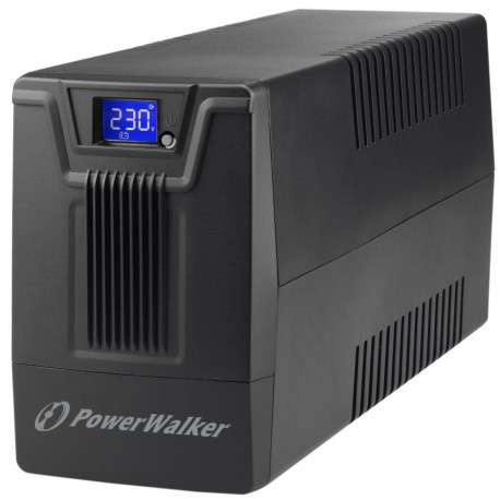 PowerWalker Line-Interactive 600VA SCL 2x 230 V PL, RJ11/45 in/Out, USB, LCD