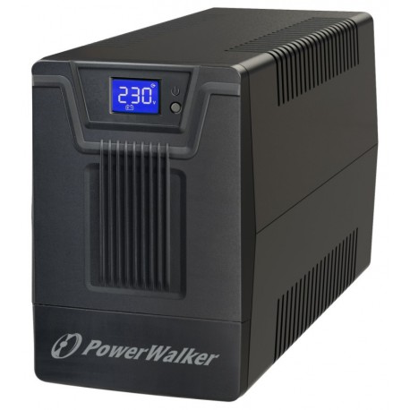 UPS PowerWalker Line-Interactive 1000VA SCL 4x 230 V PL, RJ11/45 in/Out, USB, LCD