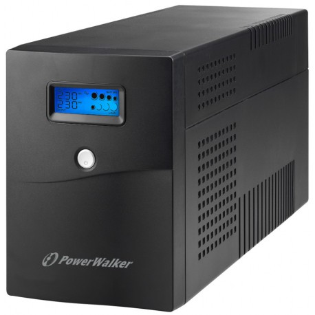 UPS PowerWalker Line-Interactive 3000VA SCL 4x 230 V PL, RJ11/45 in/Out, USB, LCD