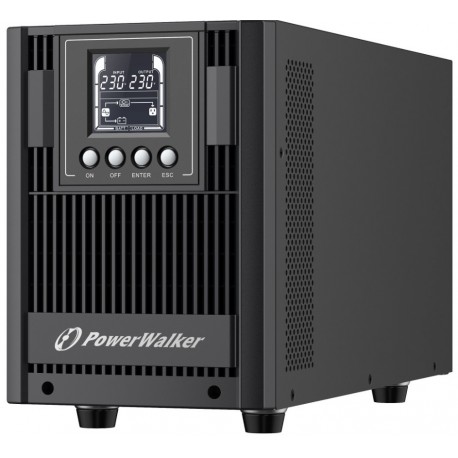 UPS POWERWALKER VFI 2000 AT FR ON-LINE 2000VA 4X 230V PL USB-B RS-232 LCD TOWER EPO