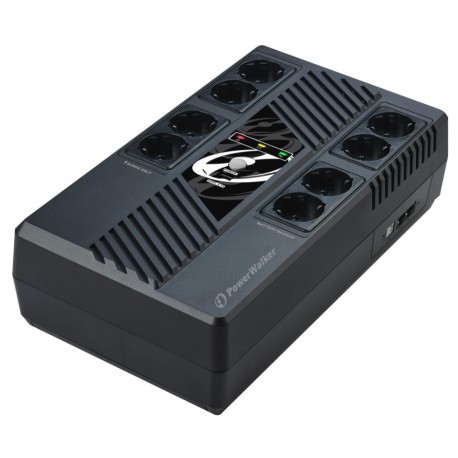 UPS Powerwalker VI 1000 MS FR Line-Interactive 1000VA 8x 230 V PL USB HID Ladegerät