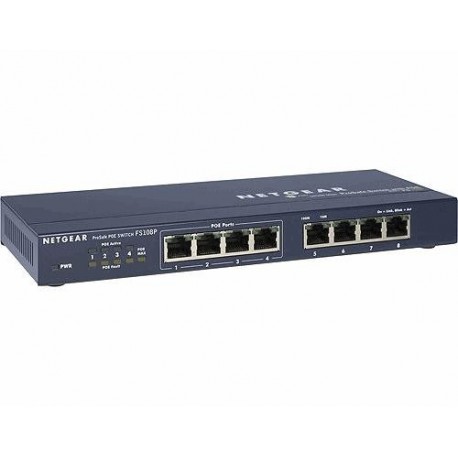 Netgear 8Port Switch 4x PoE 10/100 FS108P