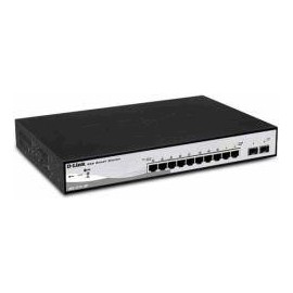 D-Link Switch DGS-1210-10P 8xGBit/2xSFP 19 cal Mana.