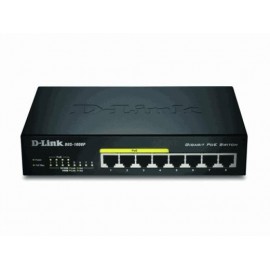 D-Link Switch 8 Port GBit Layer2 (4xPoE) DGS-1008P