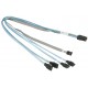 IPASS-internes Kabel für 4x SATA Supermicro CBL-0097L-02