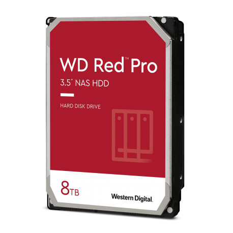 HDD WD Red Pro 8tb 3,5 "SATA III 256 MB 7200 U / min (WD8003ffbx)